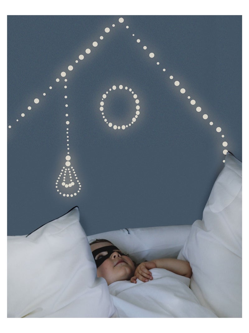 Mimi'lou - Stickers pastilles phosphorescentes Multicolore - Kiabi