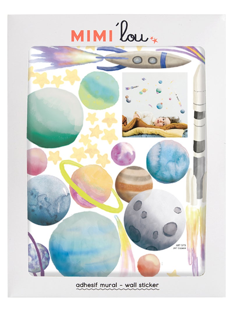 Mimi'lou - sticket just a touch with the birds Multicolore - Kiabi