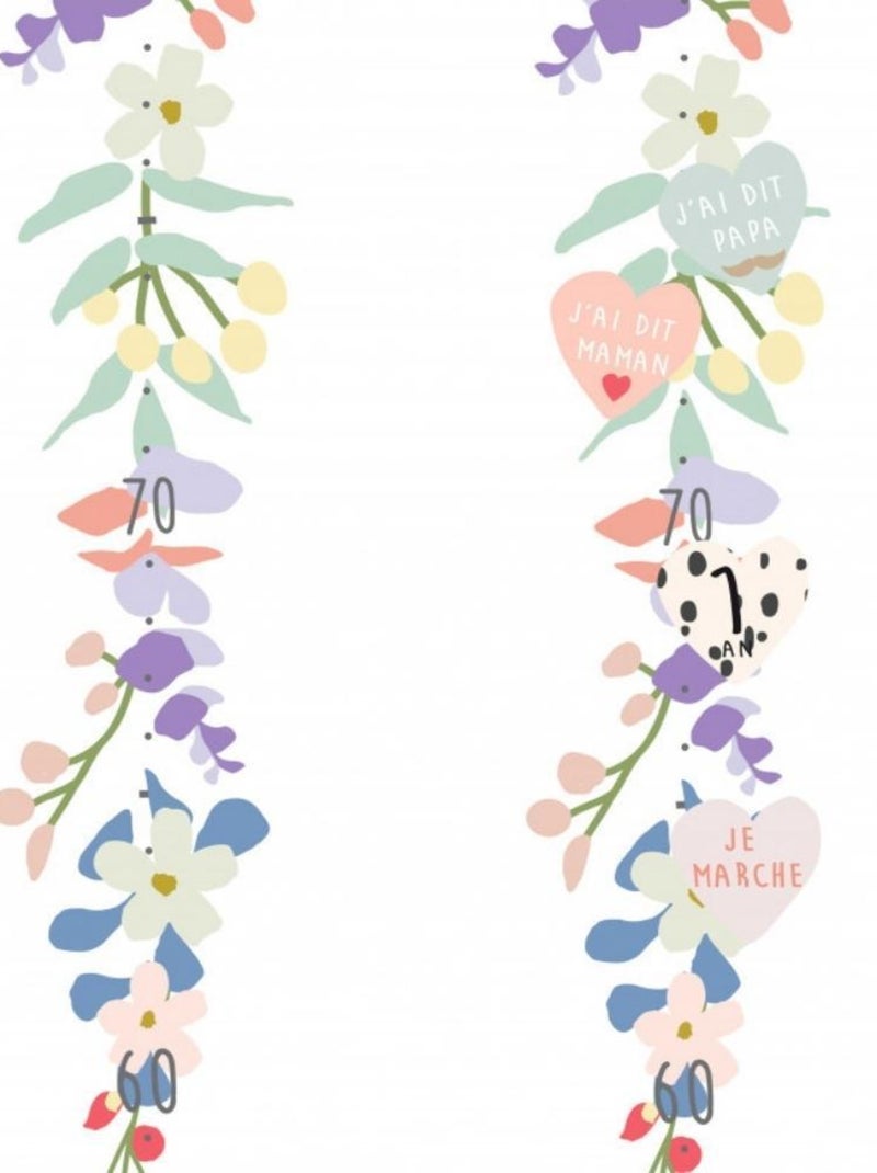 Mimi'lou - Toise fleurs Liv Multicolore - Kiabi