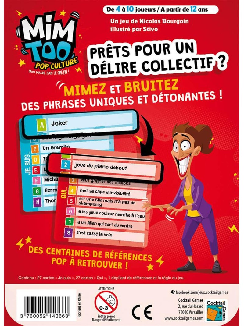 Mimtoo Pop culture Multicolore - Kiabi