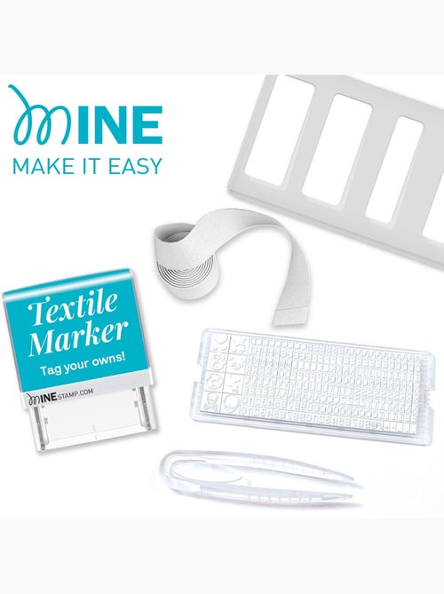 MINE - Tampon marqueur pour vêtements et livres MINE Stamp - Kiabi