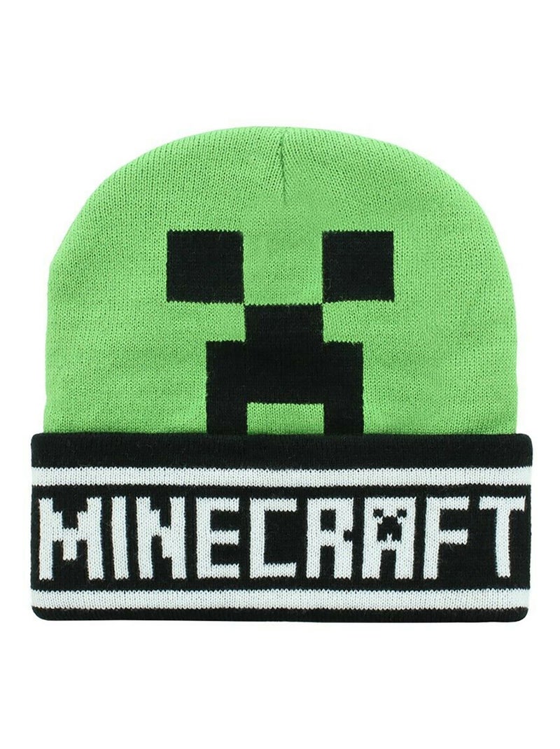 Minecraft - Bonnet Vert - Kiabi