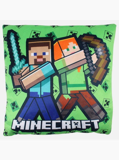 Minecraft - Coussin avec Imprimé - Kiabi