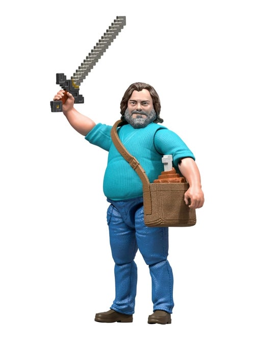 Minecraft - Figurine articulée Steve - Kiabi