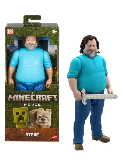 Minecraft - Figurine articulée Steve - Kiabi