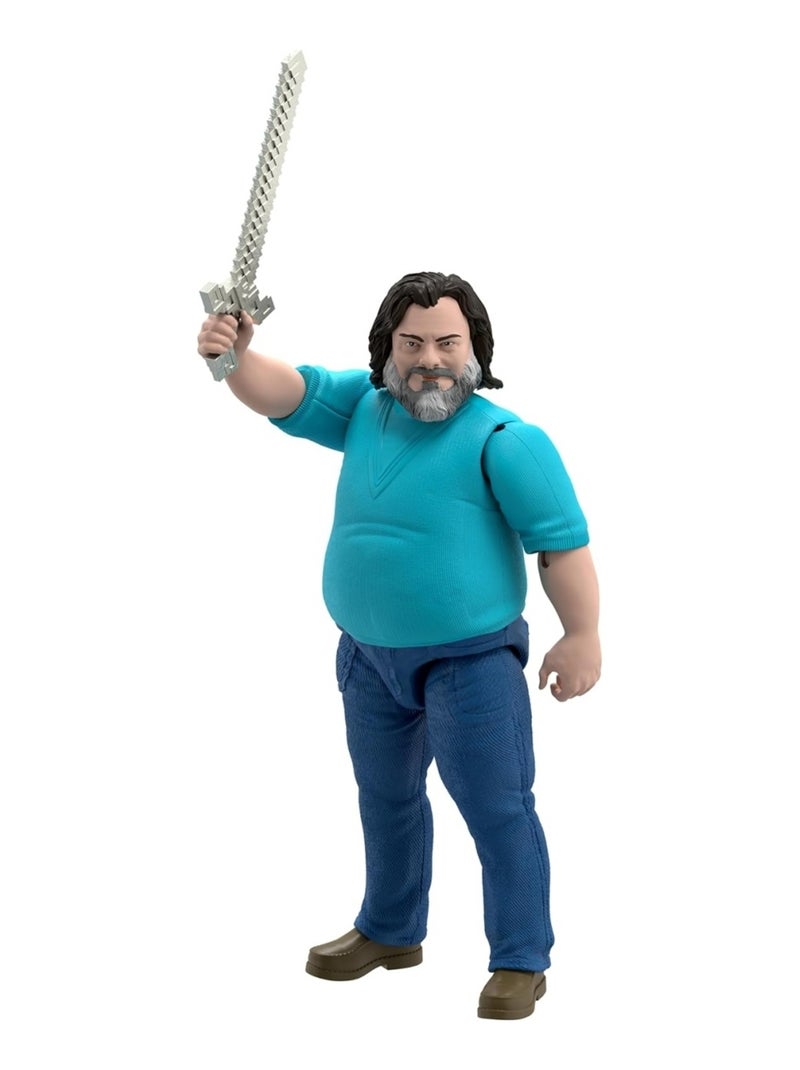 Minecraft - Figurine articulée Steve Multicolore - Kiabi