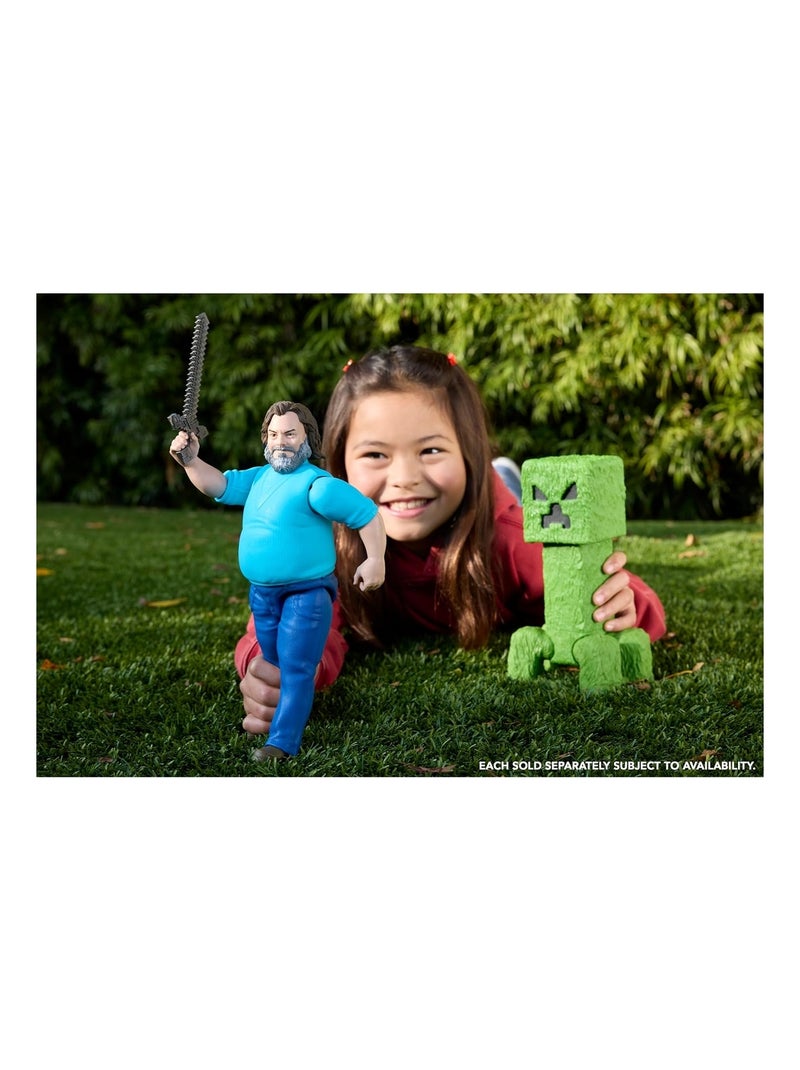 Minecraft - Figurine articulée Steve Multicolore - Kiabi