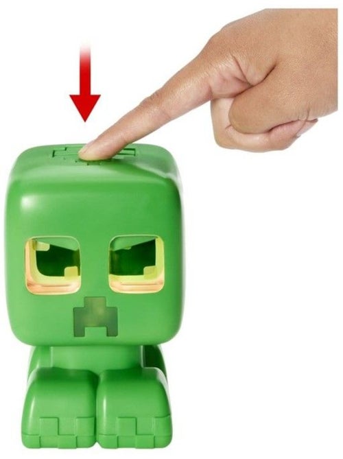 Minecraft - Figurine Creeper, mon animal de compagnie - Kiabi