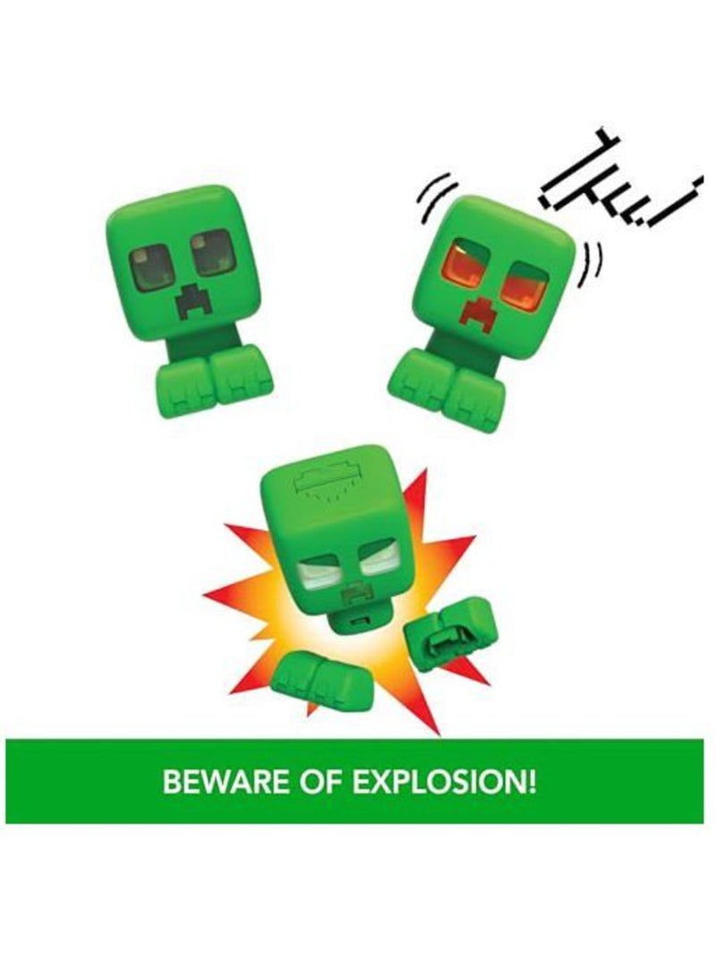 Minecraft - Figurine Creeper, mon animal de compagnie Vert - Kiabi
