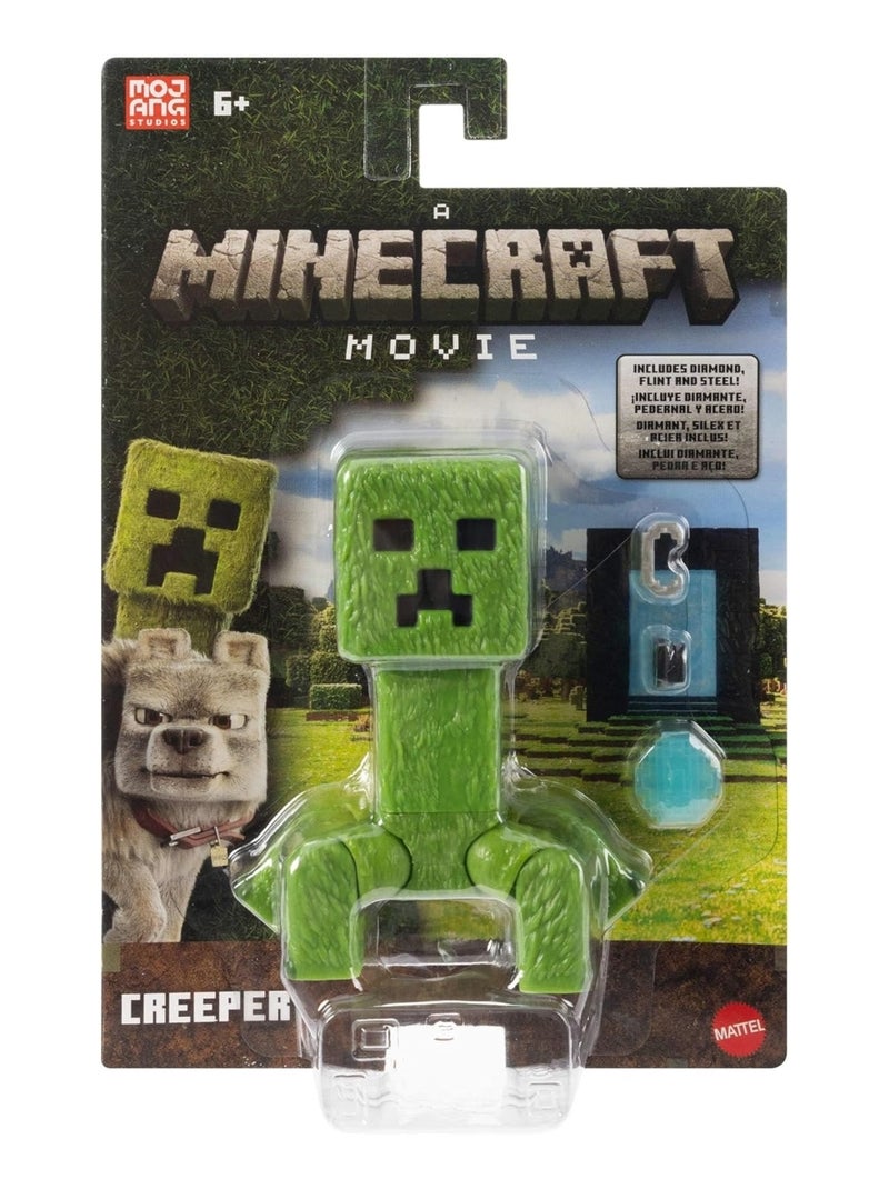 Minecraft - Figurine Creeper Vert - Kiabi