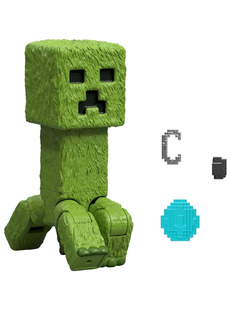 Minecraft - Figurine Creeper Vert - Kiabi