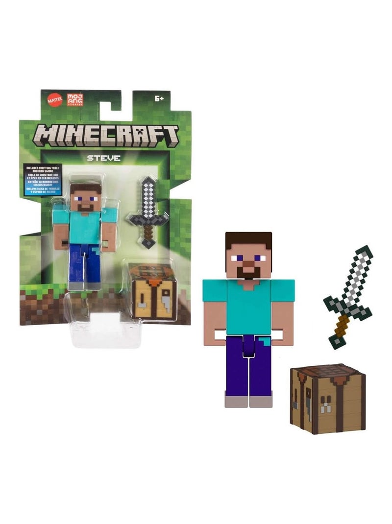 Minecraft - Figurine Steve Multicolore - Kiabi