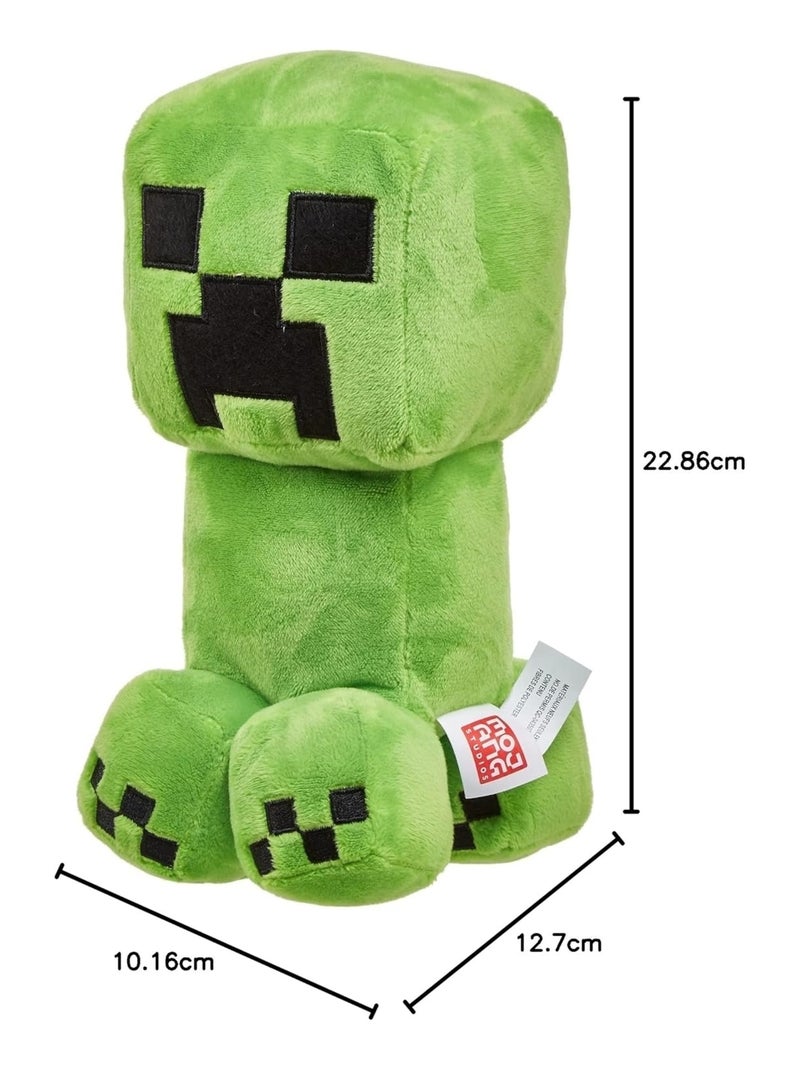 Minecraft - Peluche Creeper 20 cm Vert - Kiabi