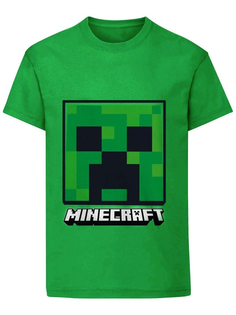 Minecraft - T-shirt Vert - Kiabi