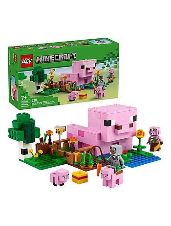 Minecraft La maison de Porcelet