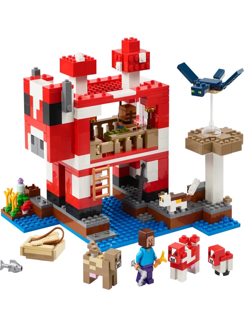 Minecraft La maison des Champimeuhs Multicolore - Kiabi