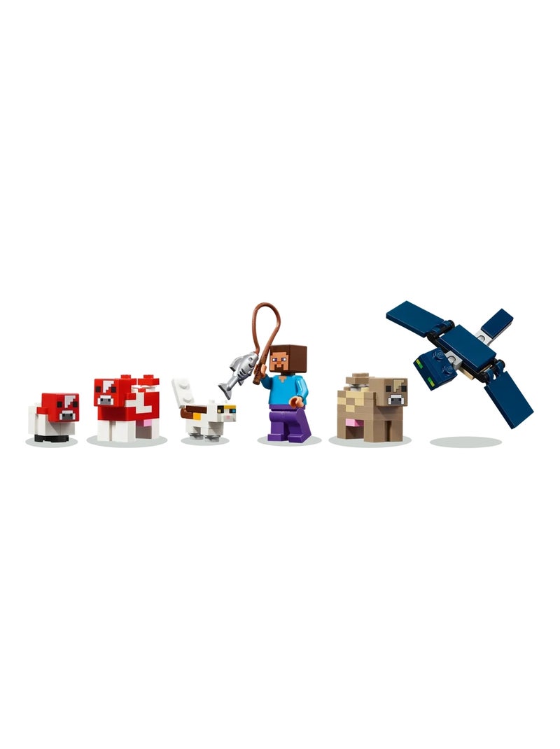 Minecraft La maison des Champimeuhs Multicolore - Kiabi