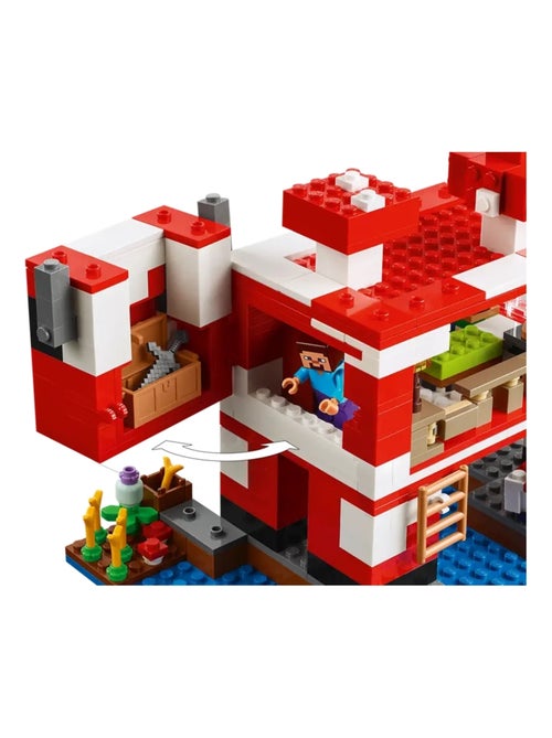 Minecraft La maison des Champimeuhs - Kiabi