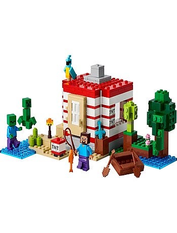 Minecraft La maison en TNT de la jungle