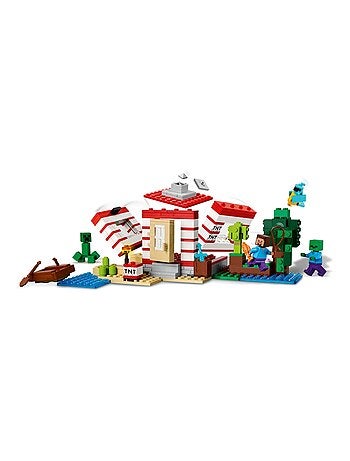 Minecraft La maison en TNT de la jungle