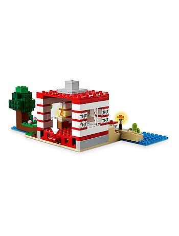 Minecraft La maison en TNT de la jungle