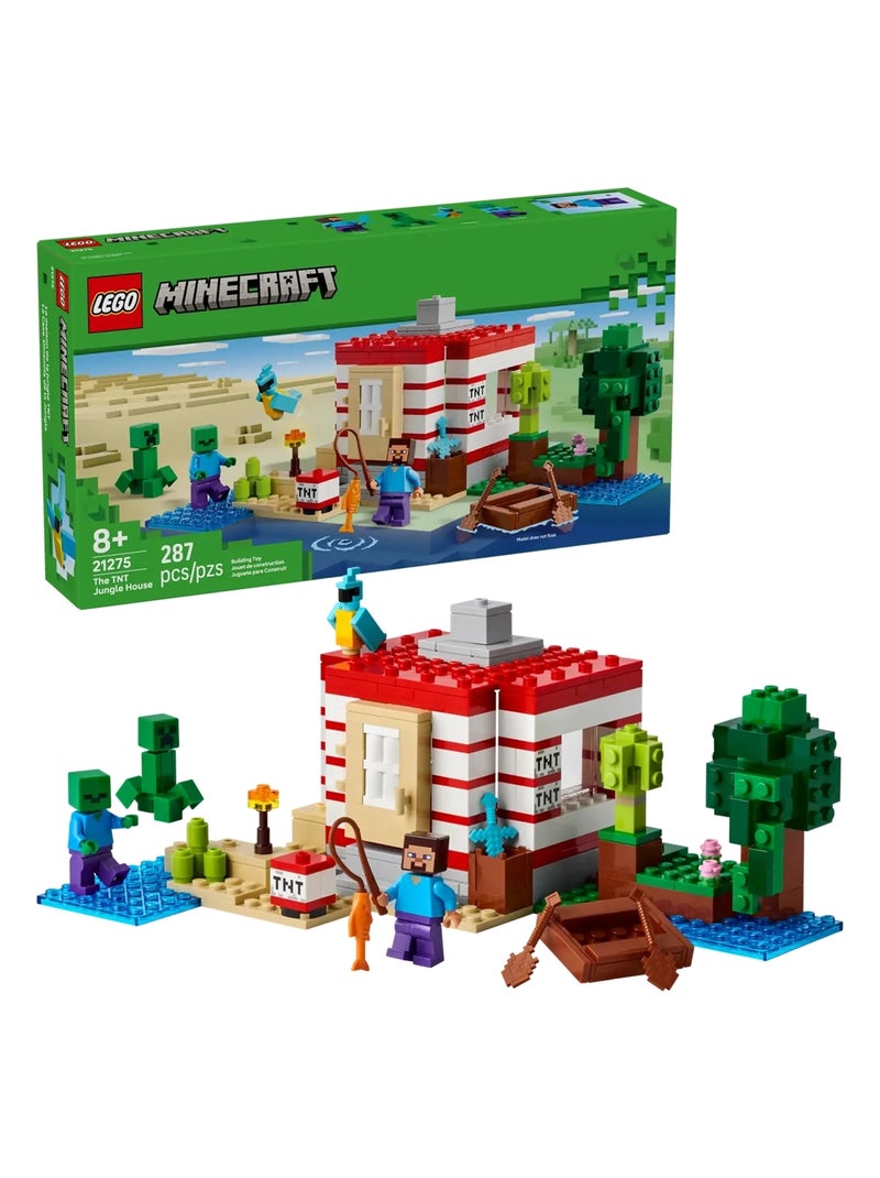 Minecraft La maison en TNT de la jungle Multicolore - Kiabi
