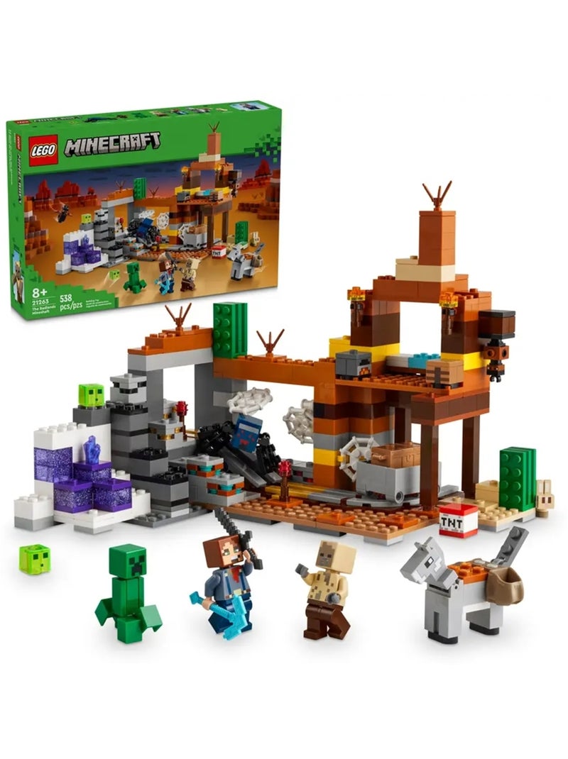 Minecraft La mine des Badlands Multicolore - Kiabi