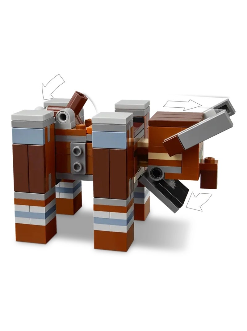 Minecraft L'avant-poste de pillards et le ravageur Multicolore - Kiabi