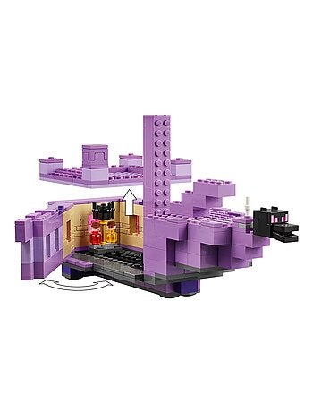 Minecraft Le dragon et le navire de l'Ender
