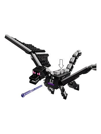 Minecraft Le dragon et le navire de l'Ender