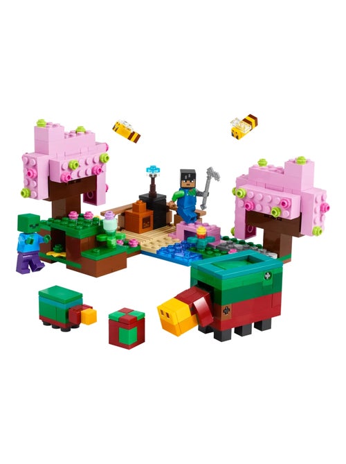 Minecraft Le jardin des cerisiers en fleurs - Kiabi