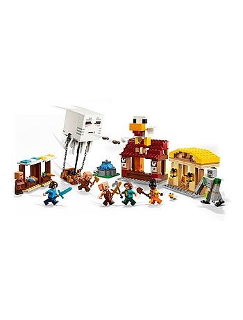 Minecraft Les Ghasts à l'attaque du village