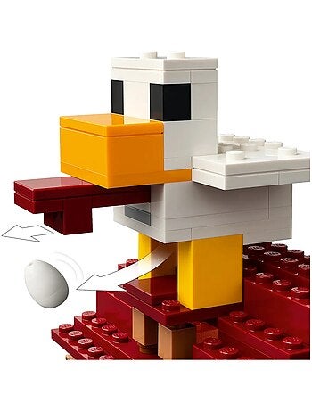 Minecraft Les Ghasts à l'attaque du village