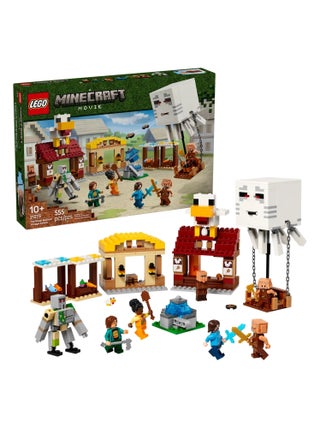 Minecraft Les Ghasts à l'attaque du village