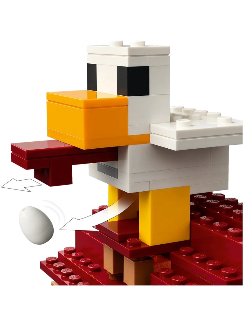 Minecraft Les Ghasts à l'attaque du village Multicolore - Kiabi