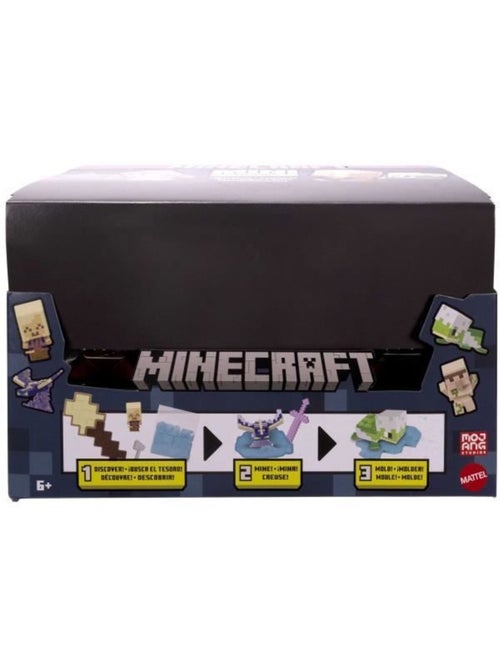 Minecraft-mini-têtes modulables - assortiment de figurines - minecraft - htk99 (modèle aléatoire) - Kiabi
