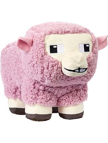 Minecraft Peluche mouton rose
