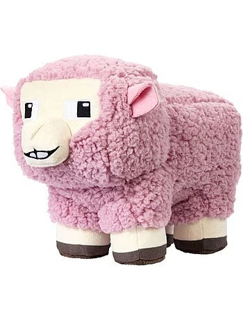 Minecraft Peluche mouton rose