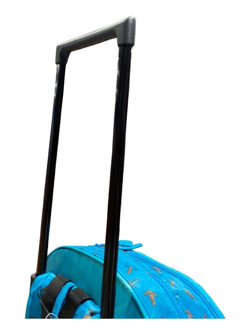Minecraft Sac à dos Trolley – 44 cm Bleu - Kiabi