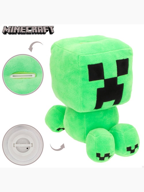 Minecraft tirelire en peluche pour enfants 20 cm - Kiabi Minecraft tirelire en peluche pour enfants 20 cm - Kiabi