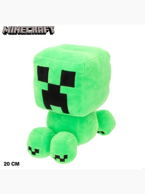 Minecraft tirelire en peluche pour enfants 20 cm - Kiabi Minecraft tirelire en peluche pour enfants 20 cm - Kiabi