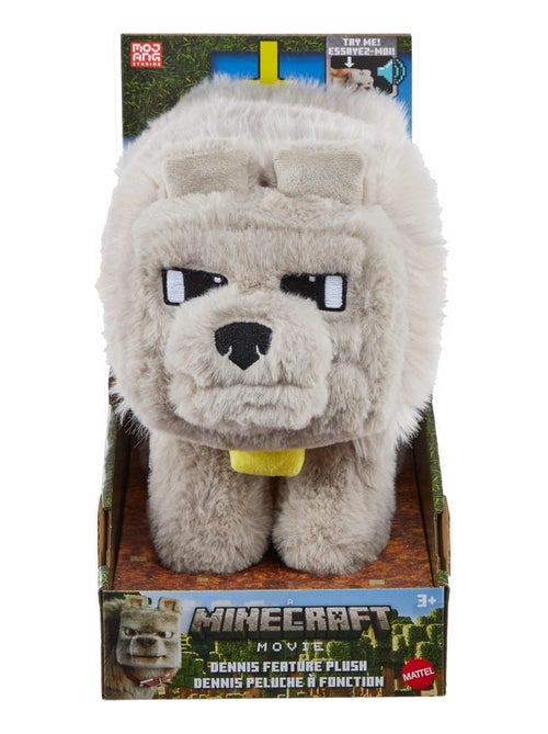 Minekraft - Dennis peluche interactive - Kiabi