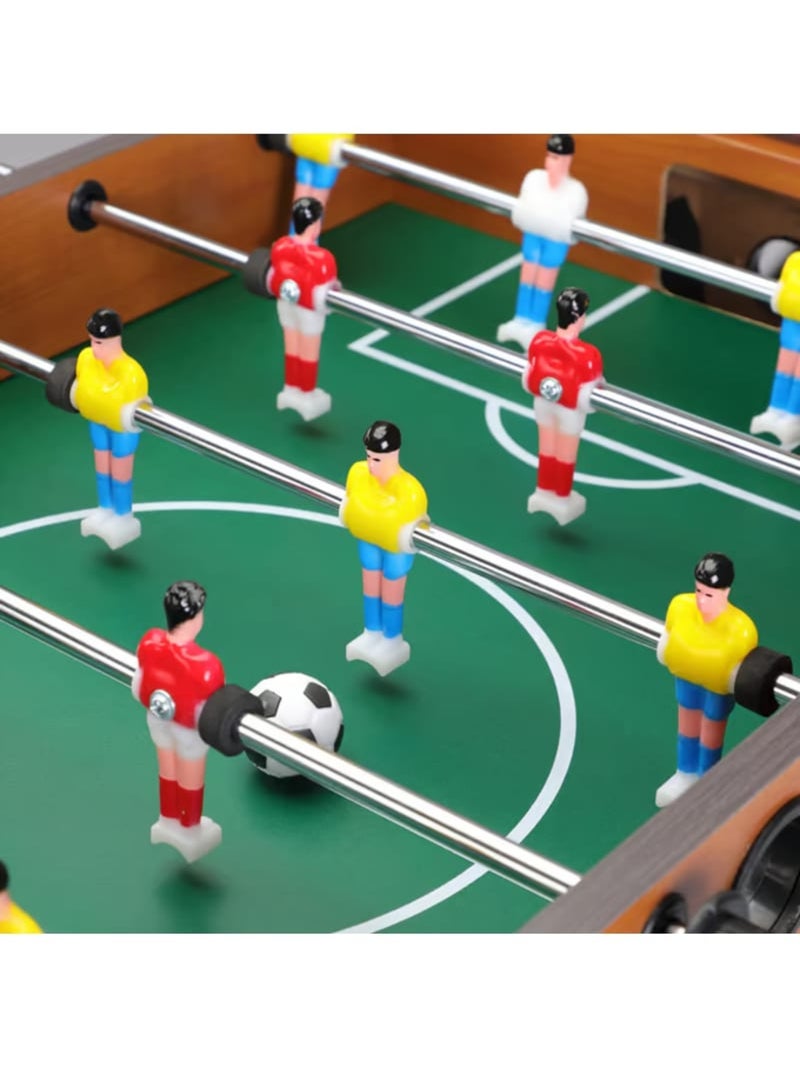 Mini baby-foot pour enfants hauteur 62 cm avec 18 mini-joueurs N/A - Kiabi