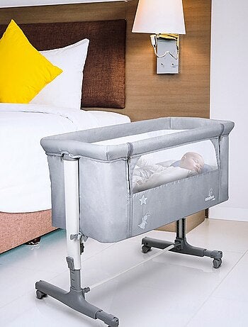 Mini berceau cododo pour bébé, pliable, 5 positions - Calm Gris