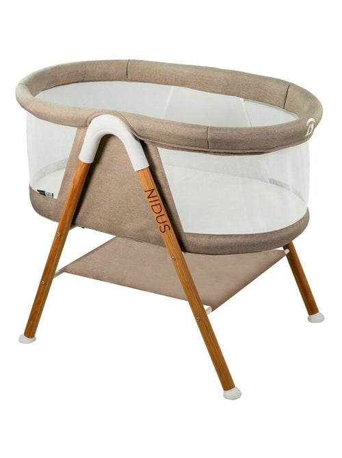 Mini berceau pour bébé de 0 à 6 mois, côtés filets - Nidus - Kiabi