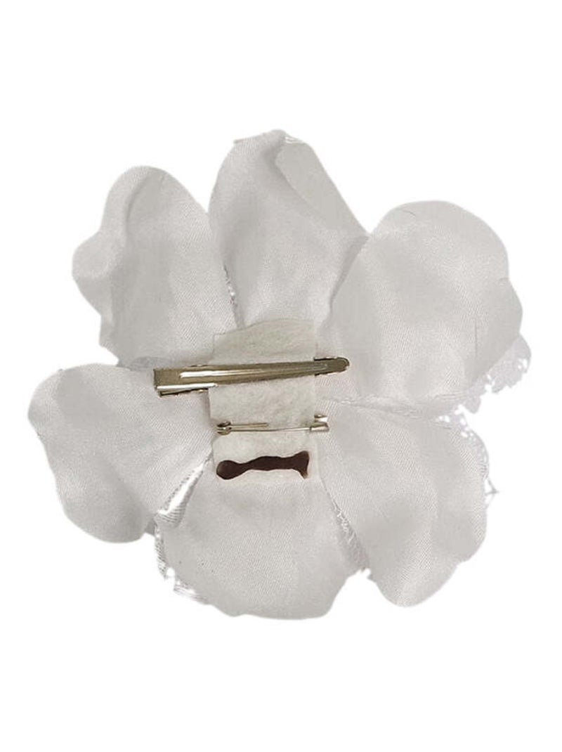 Mini bibi satiné Blanc - Kiabi