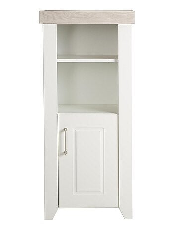 Mini bibliothèque pour chambre d'enfant - Meuble de rangement porte 2 niches 'Roba felicia'