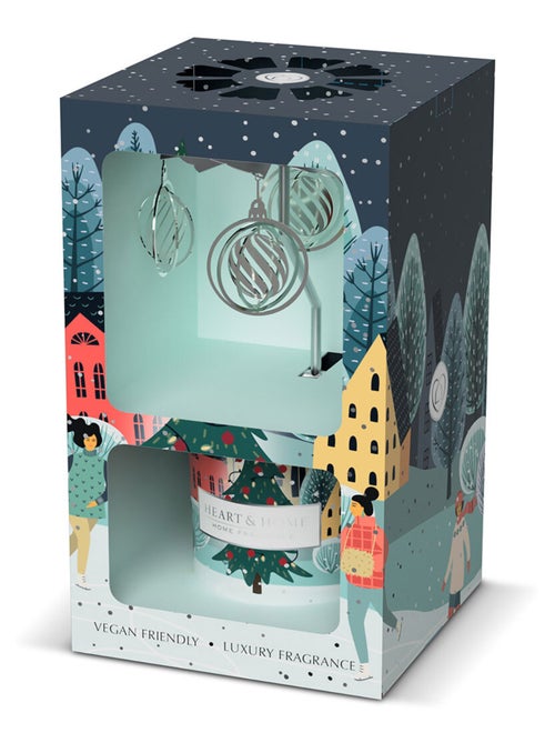 Mini bougie boules enchantées et carrousel - Kiabi