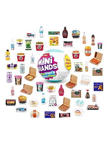 Mini brands capsule d'accessoires réfrigérateur