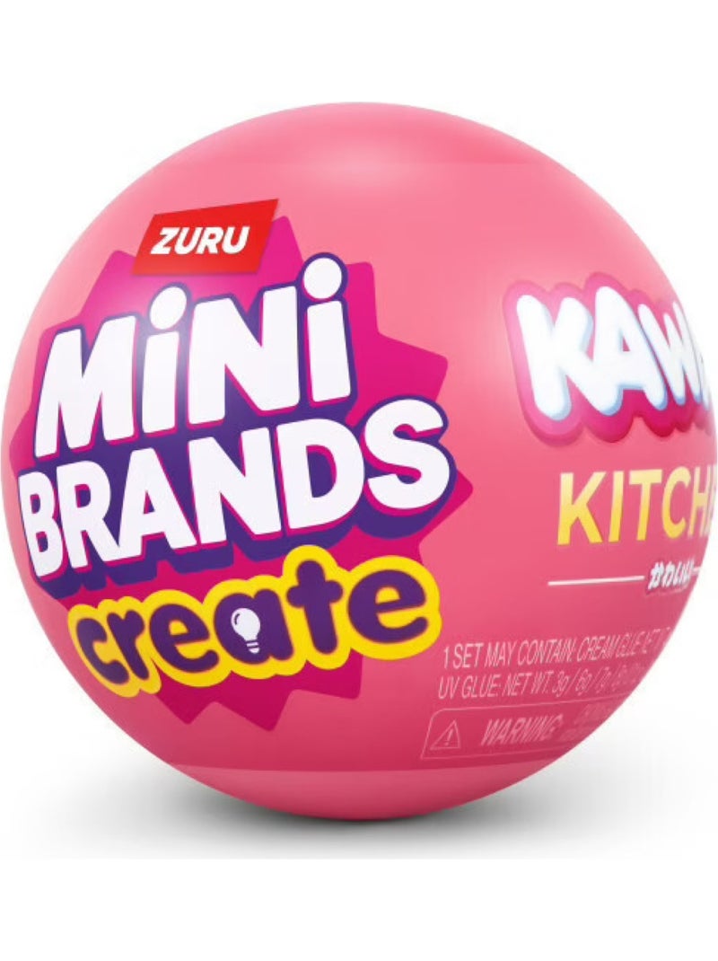 Mini brands mini create kawaii kitchen capsule series 1 (modèle aléatoire) Multicolore - Kiabi